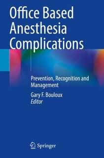 Couverture_Office Based Anesthesia Complications