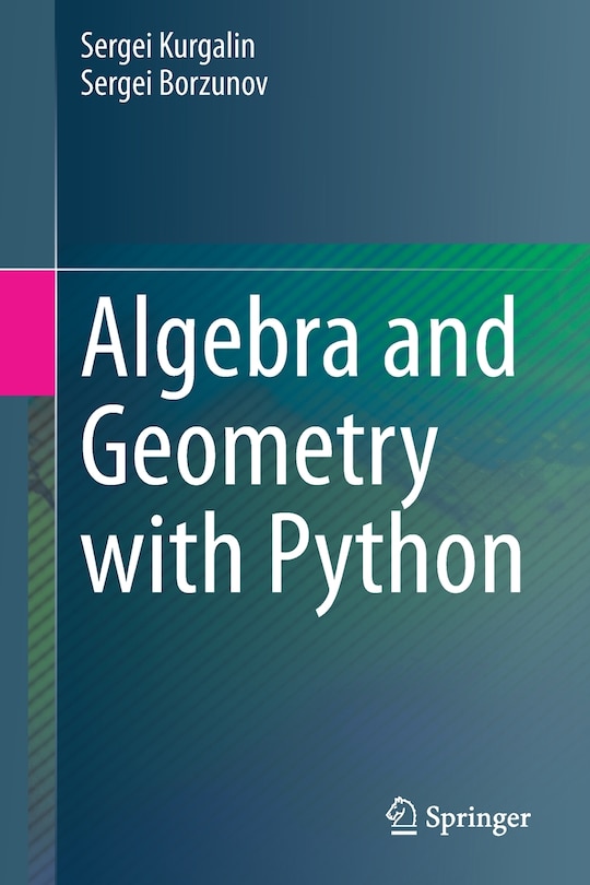Couverture_Algebra And Geometry With Python