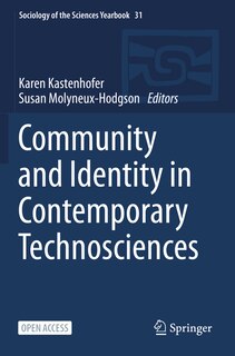 Front cover_Community and Identity in Contemporary Technosciences