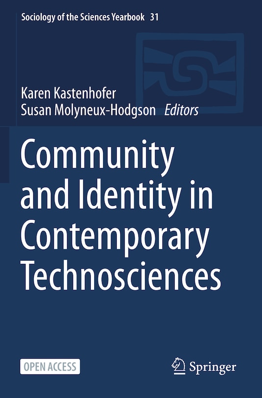 Front cover_Community and Identity in Contemporary Technosciences