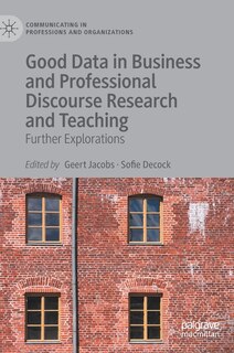 Front cover_Good Data In Business And Professional Discourse Research And Teaching