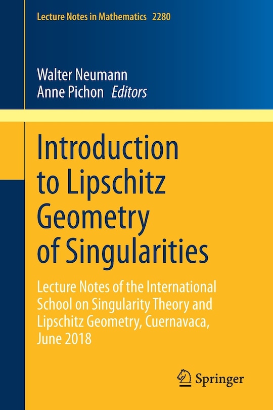Couverture_Introduction to Lipschitz Geometry of Singularities