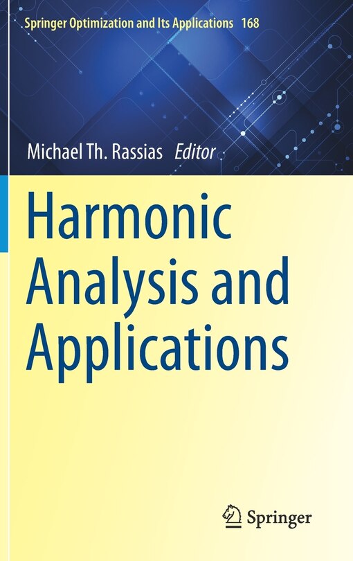 Couverture_Harmonic Analysis And Applications