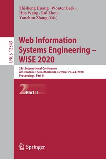 Front cover_Web Information Systems Engineering - Wise 2020
