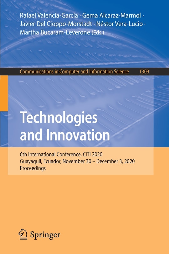 Couverture_Technologies and Innovation