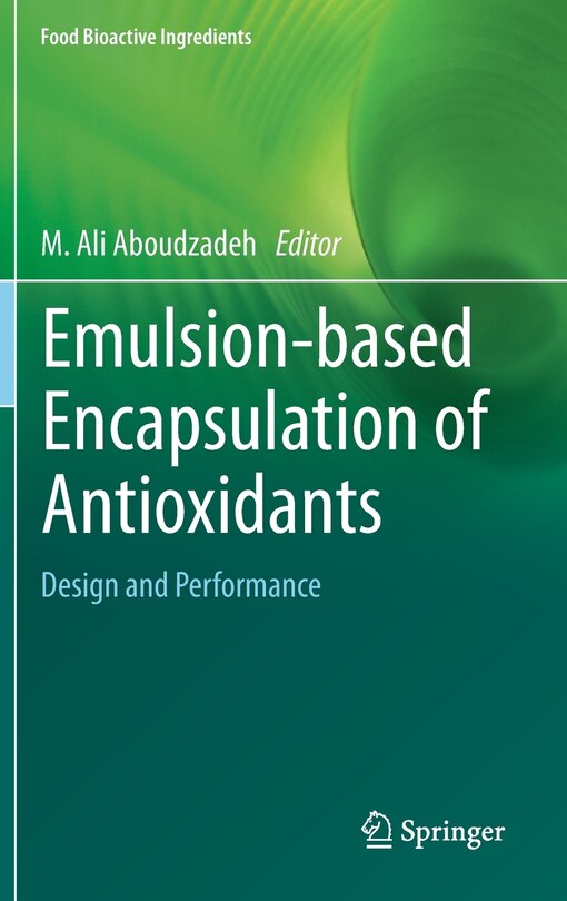 Front cover_Emulsion-based Encapsulation Of Antioxidants