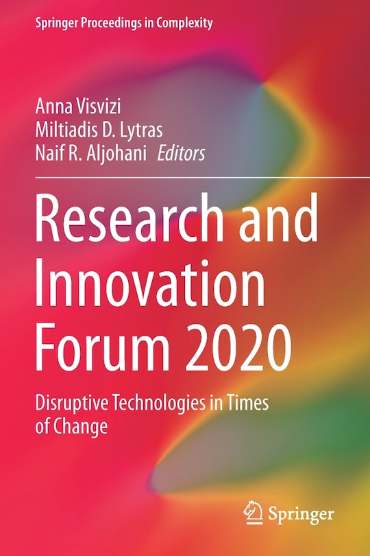 Front cover_Research And Innovation Forum 2020