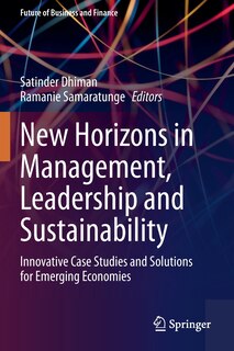 Front cover_New Horizons in Management, Leadership and Sustainability