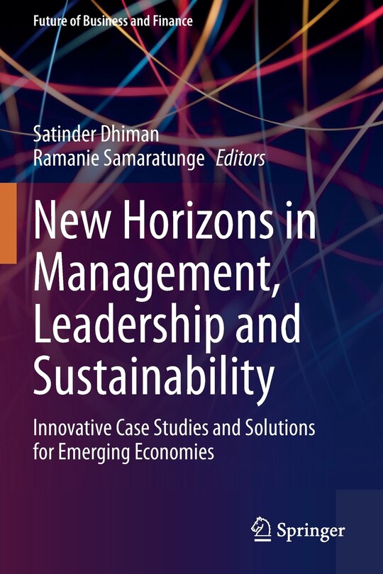 Front cover_New Horizons in Management, Leadership and Sustainability