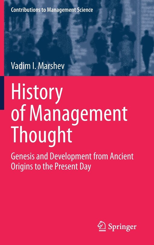 Front cover_History Of Management Thought