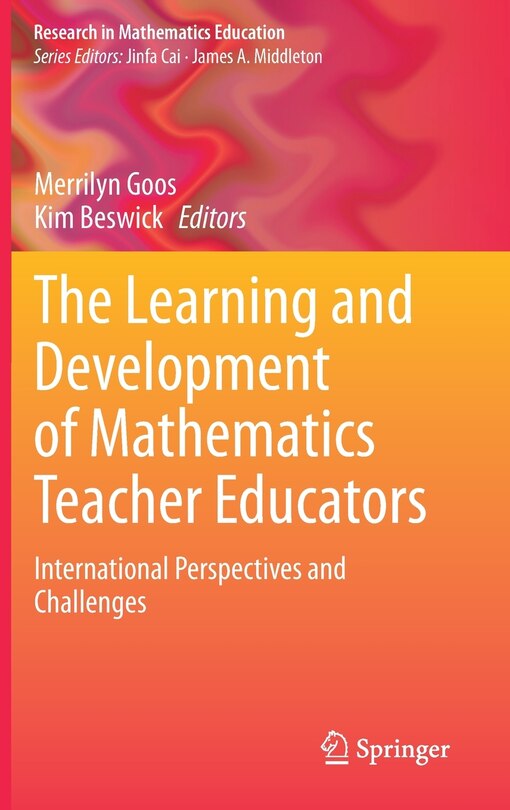 Couverture_The Learning And Development Of Mathematics Teacher Educators