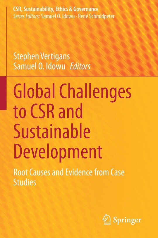 Front cover_Global Challenges To Csr And Sustainable Development