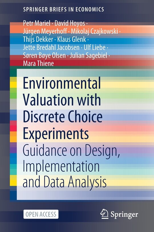 Front cover_Environmental Valuation With Discrete Choice Experiments
