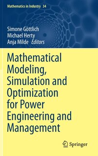 Couverture_Mathematical Modeling, Simulation And Optimization For Power Engineering And Management