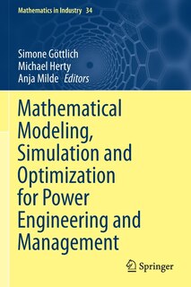 Couverture_Mathematical Modeling, Simulation And Optimization For Power Engineering And Management