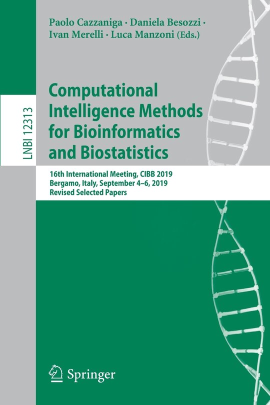 Front cover_Computational Intelligence Methods For Bioinformatics And Biostatistics
