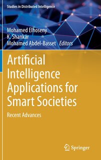 Front cover_Artificial Intelligence Applications For Smart Societies