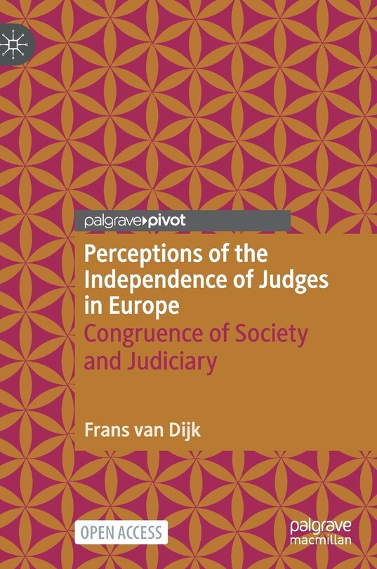 Front cover_Perceptions Of The Independence Of Judges In Europe