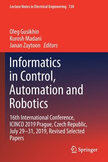 Couverture_Informatics in Control, Automation and Robotics