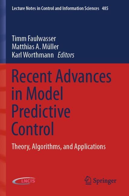 Couverture_Recent Advances in Model Predictive Control