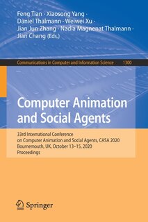 Couverture_Computer Animation and Social Agents