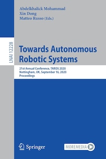 Front cover_Towards Autonomous Robotic Systems