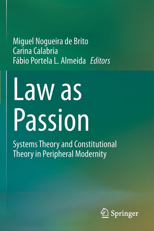 Front cover_Law As Passion