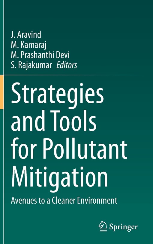 Front cover_Strategies And Tools For Pollutant Mitigation