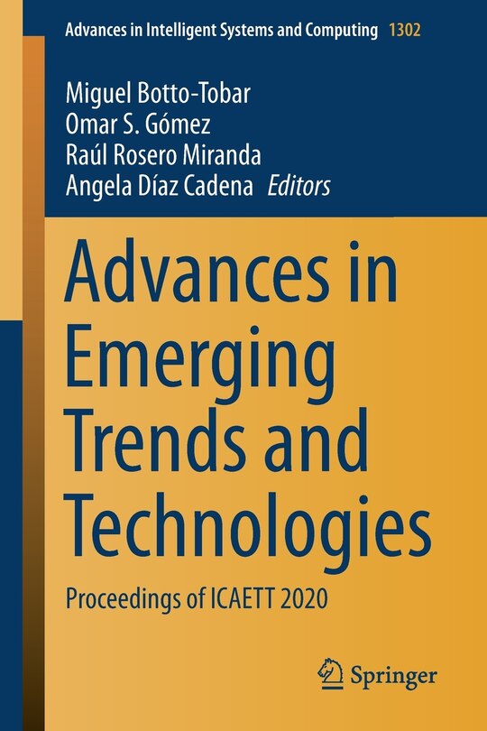 Front cover_Advances In Emerging Trends And Technologies