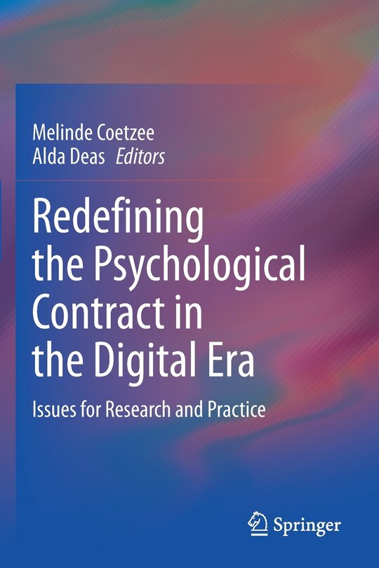 Couverture_Redefining The Psychological Contract In The Digital Era