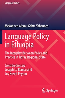 Front cover_Language Policy In Ethiopia
