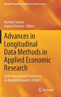 Couverture_Advances In Longitudinal Data Methods In Applied Economic Research