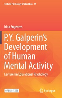 Front cover_P.y. Galperin's Development Of Human Mental Activity
