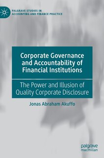 Couverture_Corporate Governance and Accountability of Financial Institutions