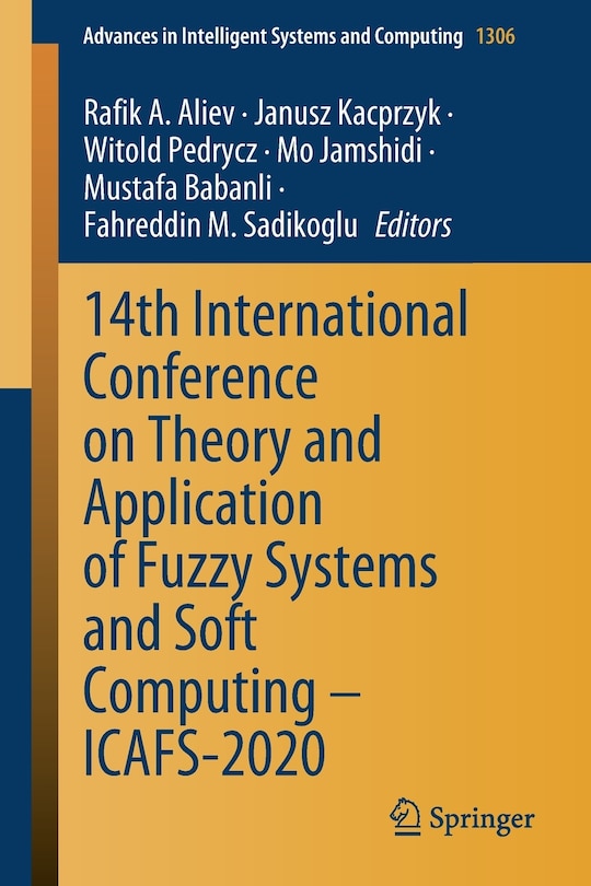 Front cover_14th International Conference On Theory And Application Of Fuzzy Systems And Soft Computing - Icafs-2020