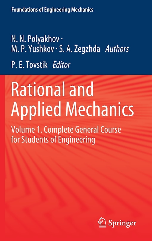 Front cover_Rational And Applied Mechanics