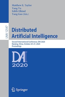 Front cover_Distributed Artificial Intelligence