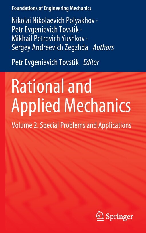 Front cover_Rational And Applied Mechanics