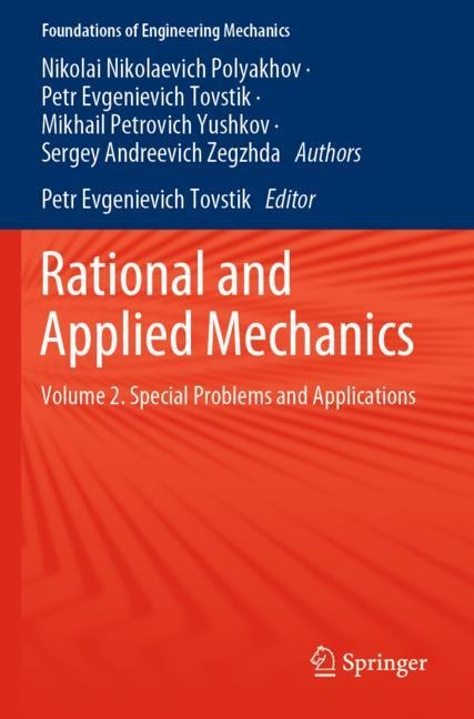 Front cover_Rational and Applied Mechanics