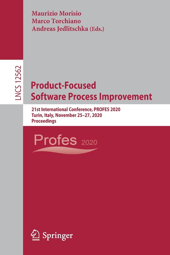 Couverture_Product-focused Software Process Improvement