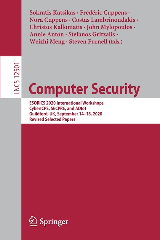 Couverture_Computer Security