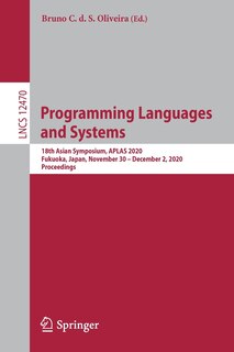 Front cover_Programming Languages And Systems