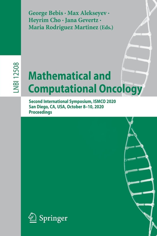 Couverture_Mathematical And Computational Oncology