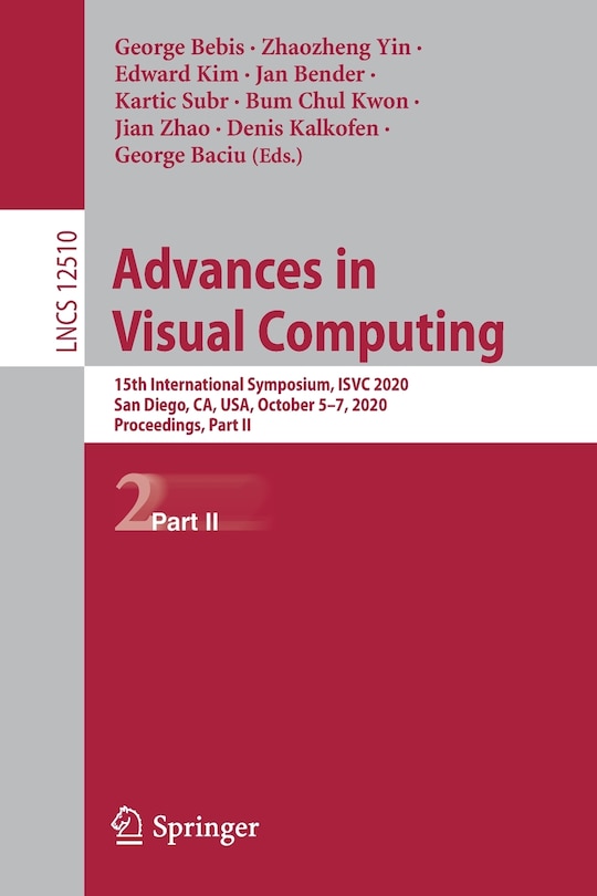 Advances In Visual Computing: 15th International Symposium, Isvc 2020, San Diego, Ca, Usa, October 5-7, 2020, Proceedings, Part Ii