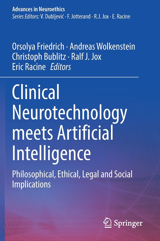 Front cover_Clinical Neurotechnology Meets Artificial Intelligence