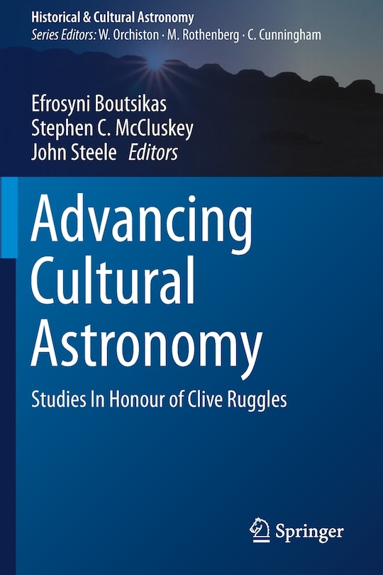 Front cover_Advancing Cultural Astronomy