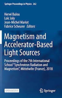 Couverture_Magnetism and Accelerator-Based Light Sources