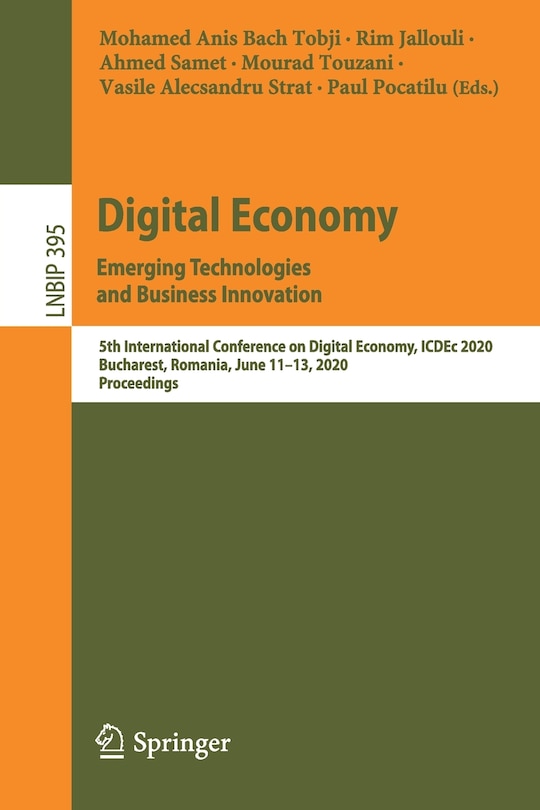 Front cover_Digital Economy. Emerging Technologies and Business Innovation