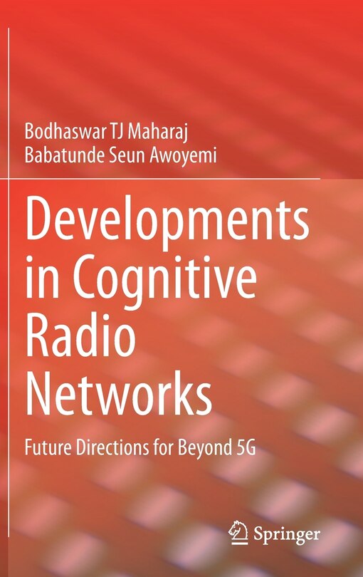 Couverture_Developments In Cognitive Radio Networks
