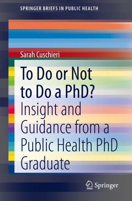 Couverture_To Do Or Not To Do A Phd?